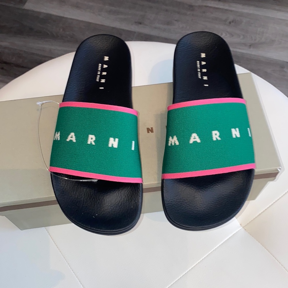 Authentic Marni slides brand new never worn size 39